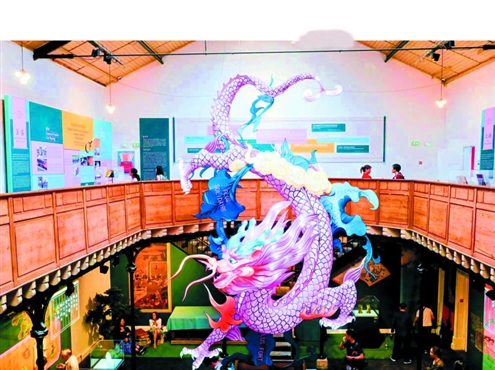 “龙马风度体育精神——中华体育文化展”上,“中国龙”引人注目。本组图片均由受访者提供
